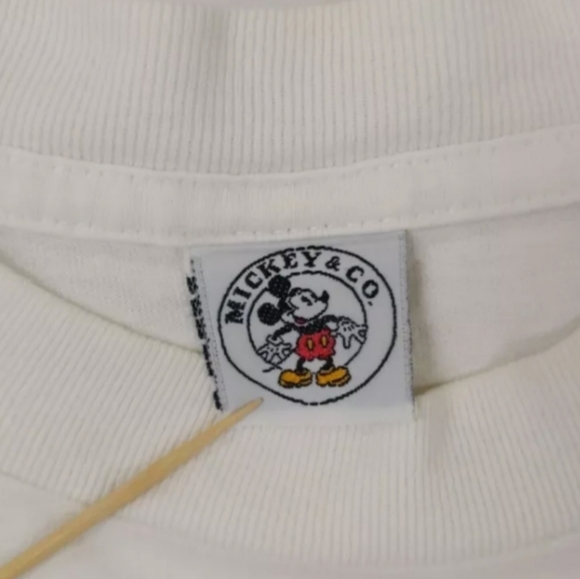 Vintage Mickey Mouse Disney T-Shirt Size Large 90s All Over Print - Picture 3 of 3